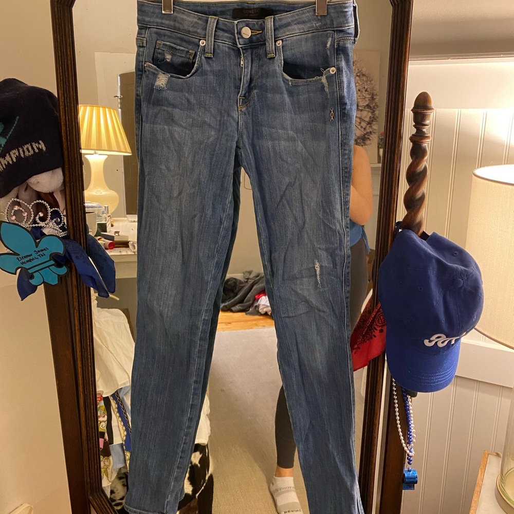 Genetic denim light wash jeans